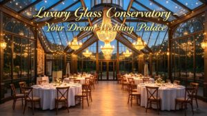 The Luxury Glass Conservatory – Your Dream Wedding Palace